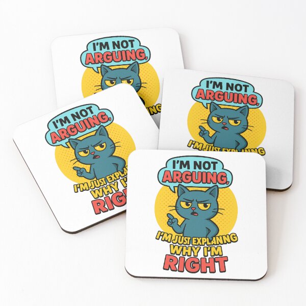Item preview, Funny Argument Quote – I'm Not Arguing I'm Just Explaining – Sarcastic Gift for Friends designed and sold by GURUMAD.