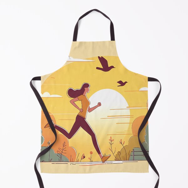 Item preview, Runners at sunset designed and sold by Tecno-Art-Land.