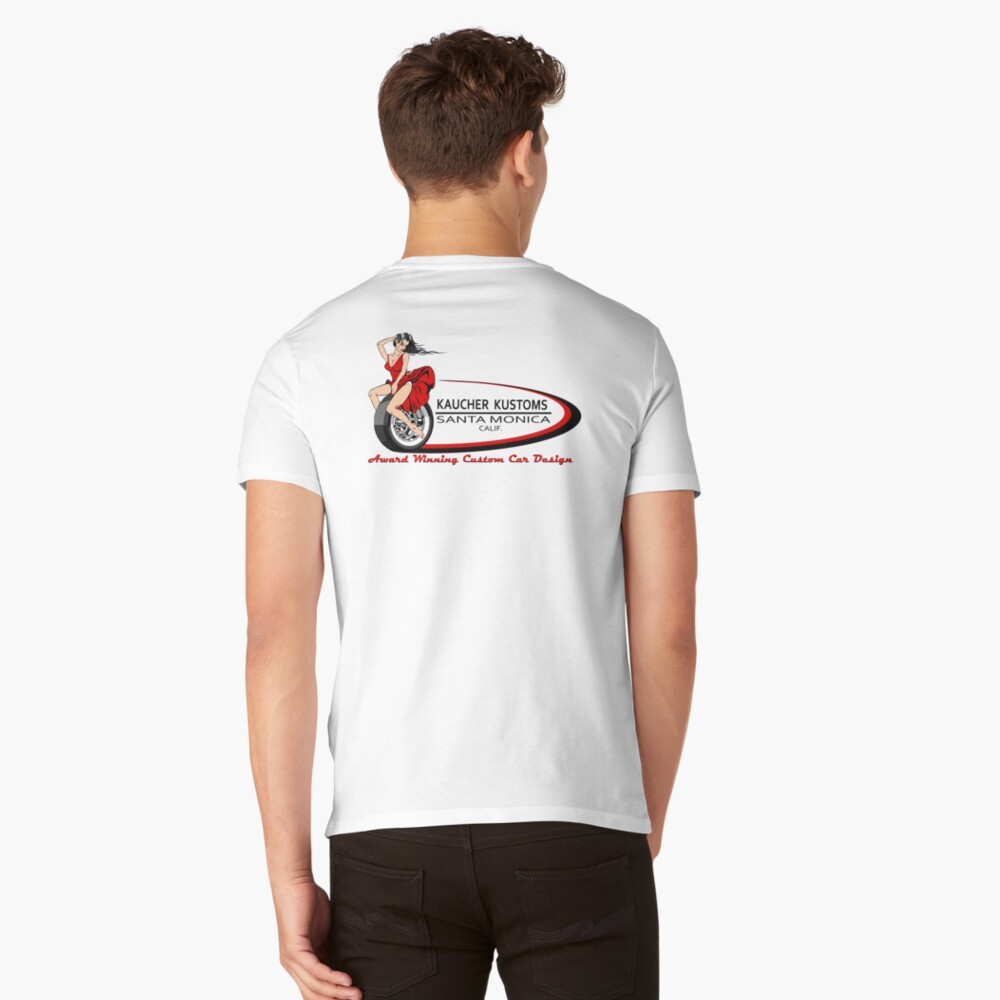 Item preview, V-Neck T-Shirt designed and sold by Kaucher-Kustoms.