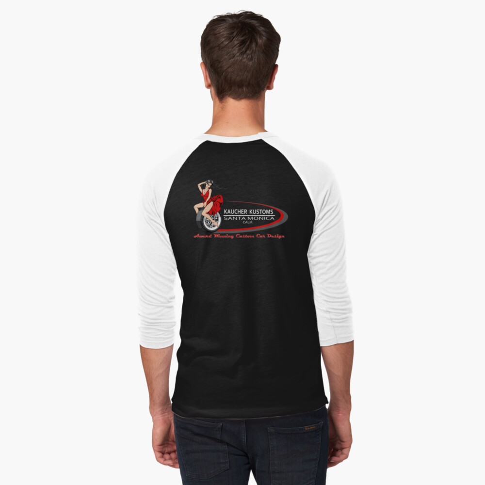 Item preview, Baseball ¾ Sleeve T-Shirt designed and sold by Kaucher-Kustoms.
