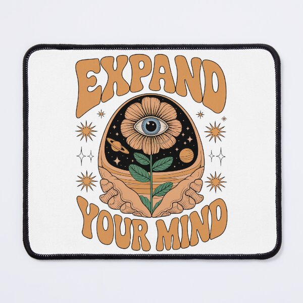 Item preview, Expand Your Mind Psychedelic Eye Flower designed and sold by Taans-Creation.