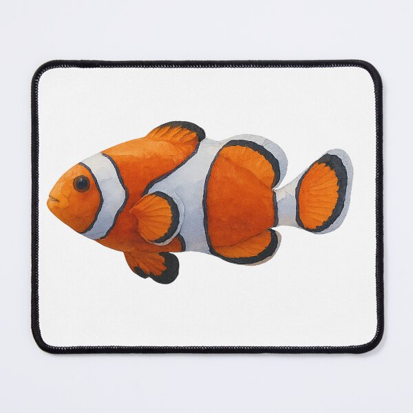 Item preview, Clownfish – Transparent Watercolor Sticker Design designed and sold by Pacika.