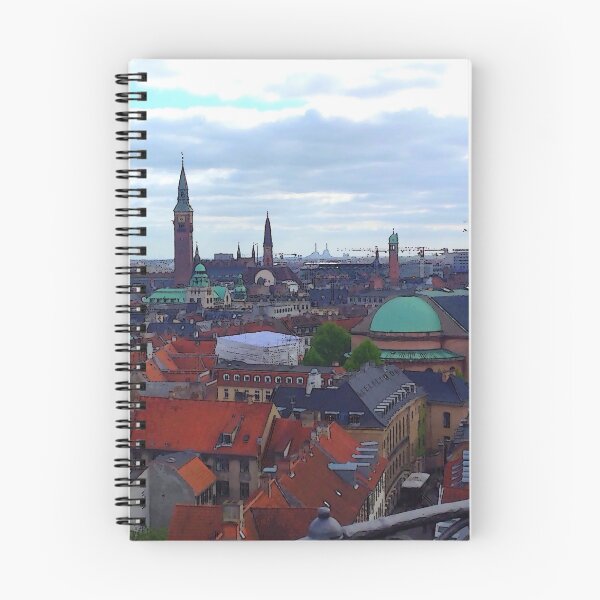 Aperçu de l'œuvre "Heavenly Copenhagen", Peinture Photo / Numérique créée et vendue par KJACDesigns.