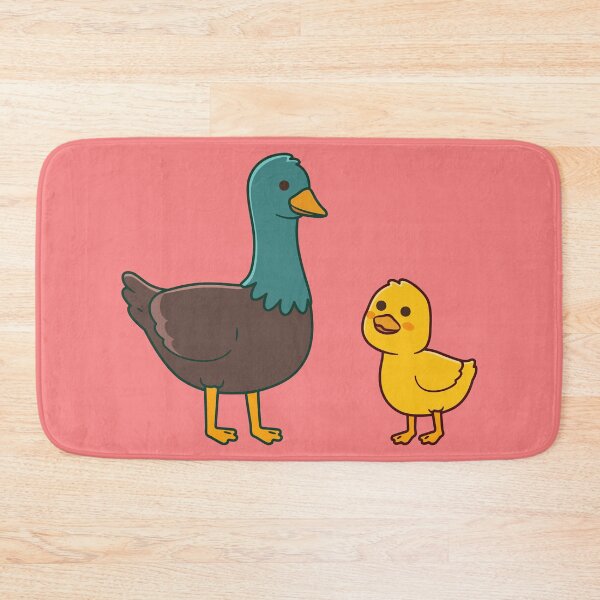 Item preview, Cute duck and duckling in cartoon style. designed and sold by alvariski.