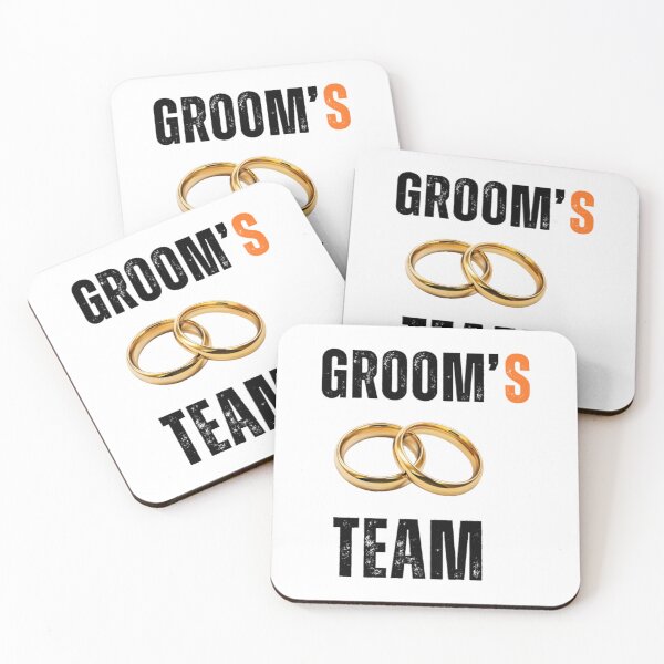 Item preview, The groom's team with rings designed and sold by FoxinhoSoumaila.