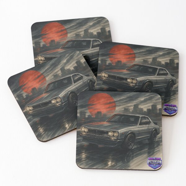 Item preview, 1971 Nissan Skyline Fanart (Grey) designed and sold by Peterson Designs.
