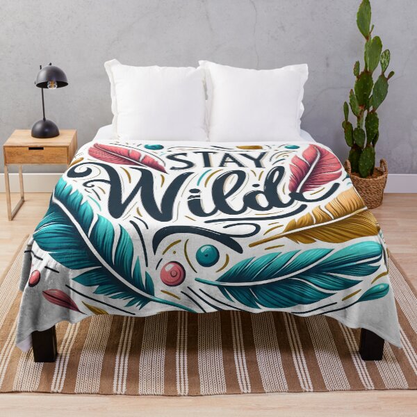 Item preview, stay wild designed and sold by TrueArtVibes.