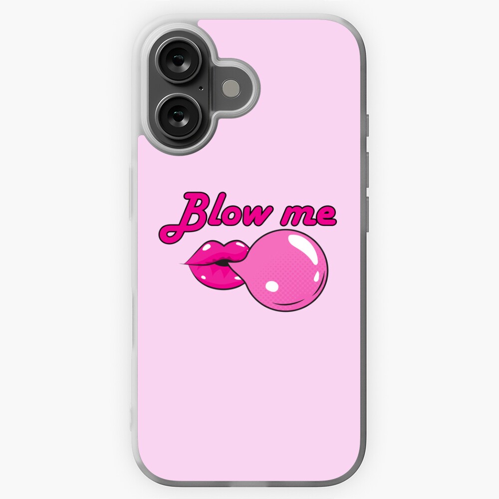 Blow Me – Cheeky Bubblegum Lips & Bold Pop Art Design Sticker
