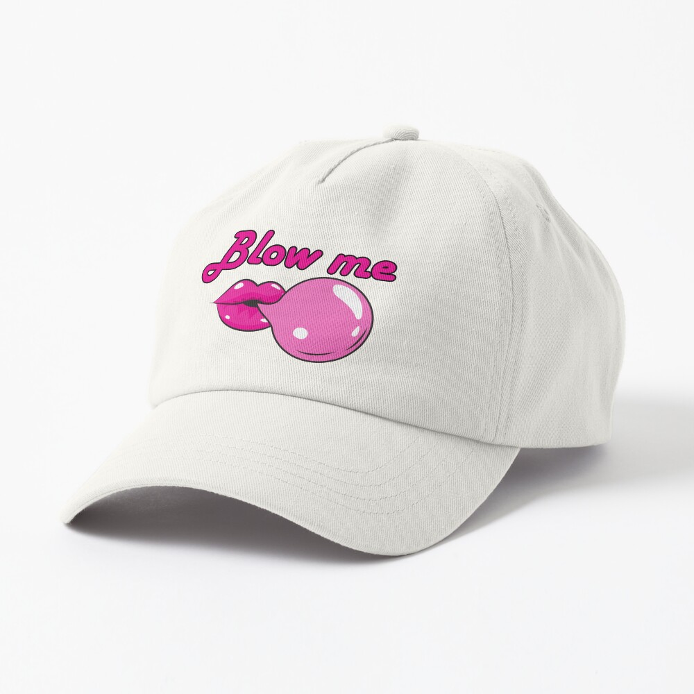 Blow Me – Cheeky Bubblegum Lips & Bold Pop Art Design Sticker