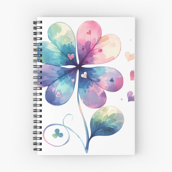 Item preview, Floral Clover Bloom – Watercolor Luck designed and sold by TeetasticBtque.