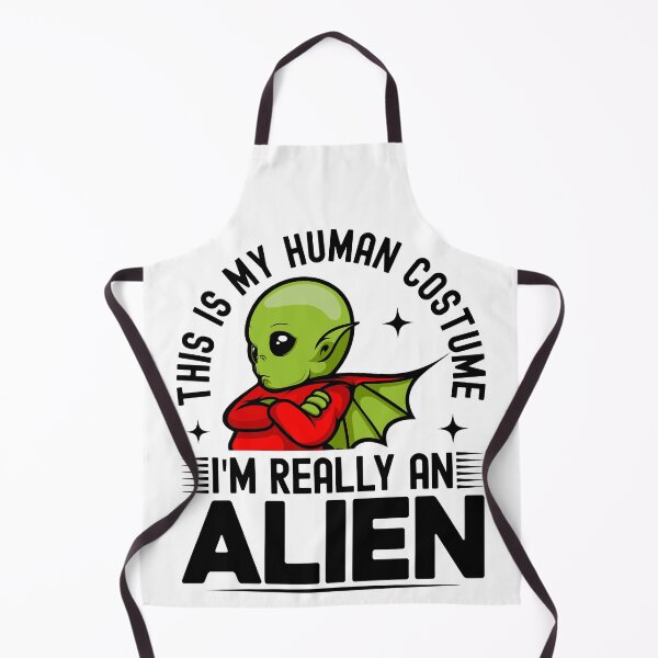 Item preview, This Is My Human Costume I'm Really An Alien Funny T-Shirt designed and sold by KGN CREATIVITY.