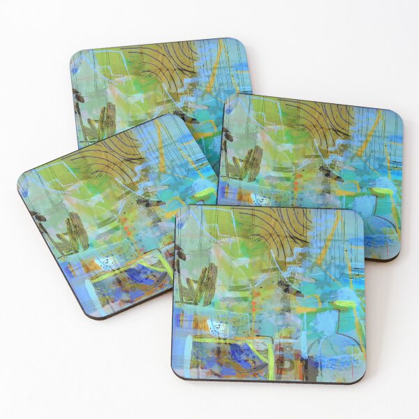 Item preview, Beach Views Abstract designed and sold by ViaARTfactory.