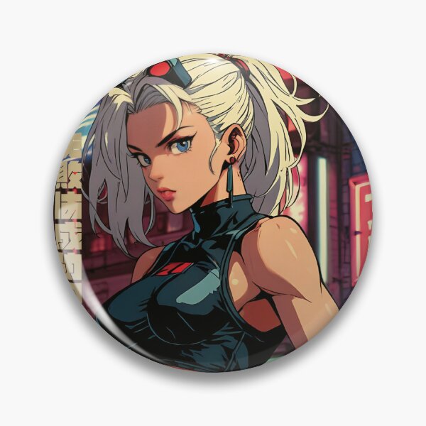 Item preview, cyberpunk girl on the street designed and sold by BOZGO.
