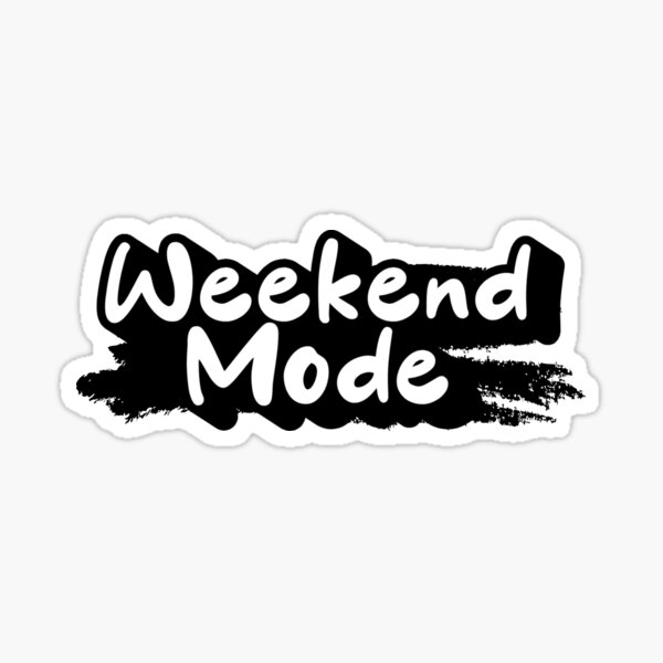 Item preview, Weekend Mode designed and sold by variant designer.