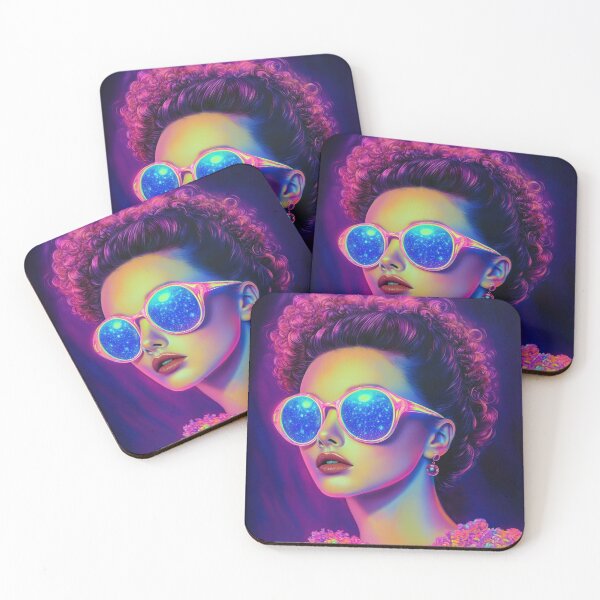 Item preview, Neon Galaxy Glamour Portrait designed and sold by CASturgill.