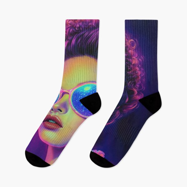 Artikelvorschau, Neon-Galaxie-Glamour-Porträt entworfen und verkauft von CASturgill.