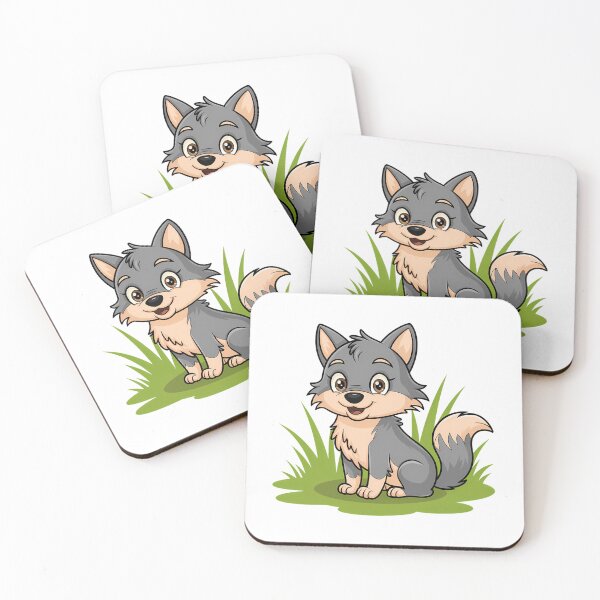 Item preview, A little cartoon wolf. designed and sold by Joseph Hail.