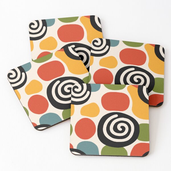 Item preview, African Abstract Spiral Pattern designed and sold by junkydotcom.