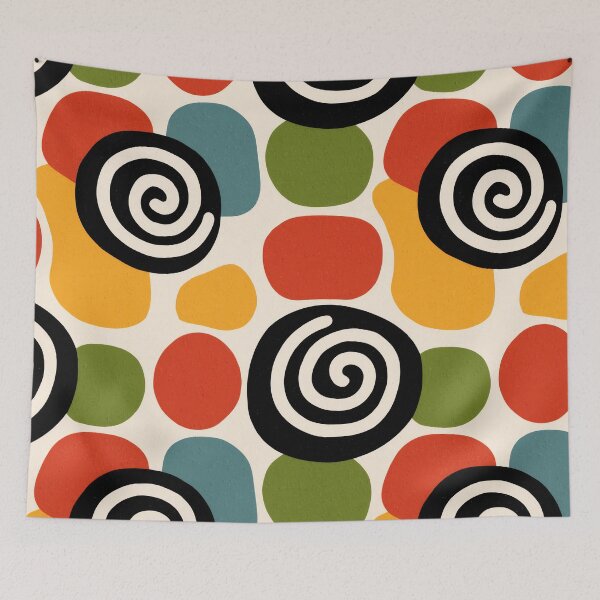 Item preview, African Abstract Spiral Pattern designed and sold by junkydotcom.