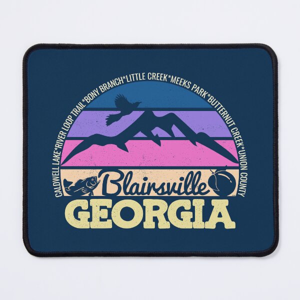 Item preview, Blairsville Georgia Sunset Retro Vintage Local Pride Logo designed and sold by CRHPOD20.