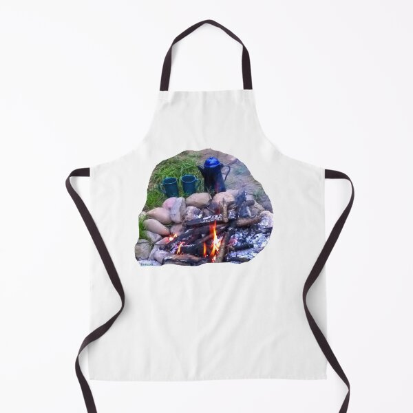 Item preview, Drinking coffee by the campfire designed and sold by ZoffArt-Shop.