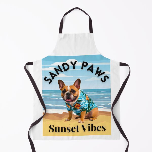 Item preview, French Bulldog Sunset Vibes – Tropical Beach Dog Design designed and sold by Fredster1966.