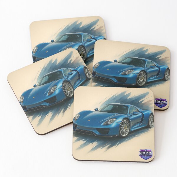 Item preview, Porsche 918 Spyder Fanart (Blue) designed and sold by Peterson Designs.