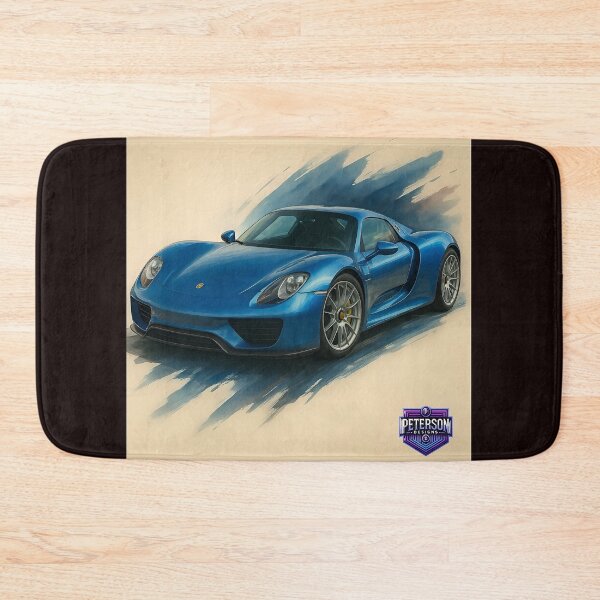Item preview, Porsche 918 Spyder Fanart (Blue) designed and sold by Peterson Designs.