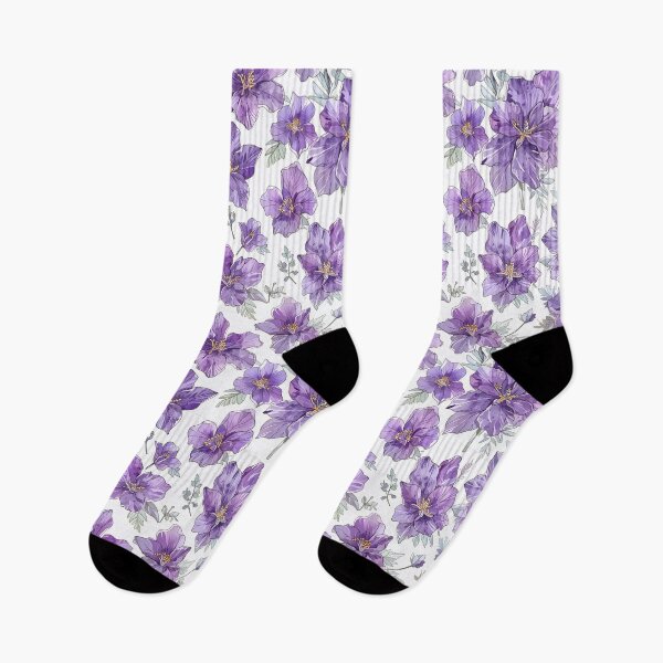 Item preview, Amethyst Flowers designed and sold by CoolPixels.