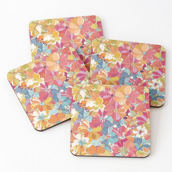 Item preview, Retro Groovy Flowers designed and sold by CoolPixels.