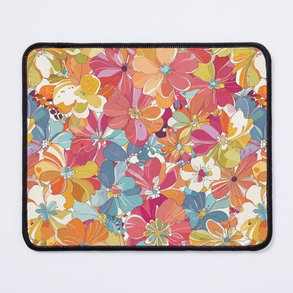 Item preview, Retro Groovy Flowers designed and sold by CoolPixels.