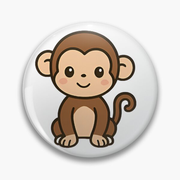Item preview, Playful Cartoon Monkey Shirt | Funny Jungle Animal Hoodie | Cheeky Gift for Kids & Monkey Fans designed and sold by Greywolfbazaar.