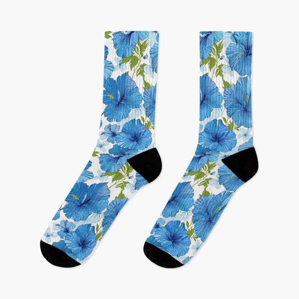 Item preview, Blue Hibiscus Flowers designed and sold by CoolPixels.