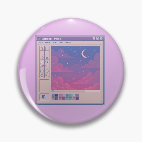 Item preview, Dreaming in MS Paint Aesthetic designed and sold by EndTaskStudio.