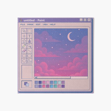 Item preview, Dreaming in MS Paint Aesthetic designed and sold by EndTaskStudio.