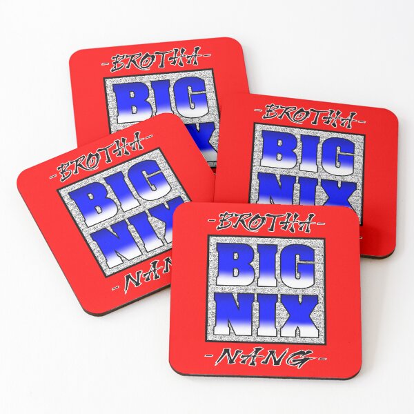 Item preview, Brotha Nang: Iced Out Big Nix Logo designed and sold by Jessie Slamwhorella.