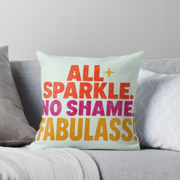 Item preview, Fabulass Bold Typography – All Sparkle, No Shame – Empowerment Graphic Design For Shirts, Stickers, Mugs & More designed and sold by eatmorvelopator.