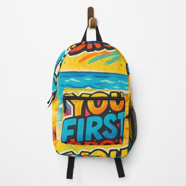 Item preview, You First, Bro! – Funny Shark with Floaties Pop Art designed and sold by Sweetday2025.