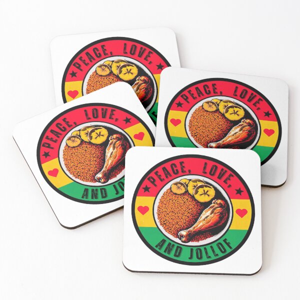 Item preview, Peace, Love and Jollof Rice -African Food designed and sold by SHELOPS.
