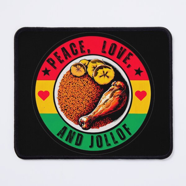 Item preview, Peace, Love and Jollof Rice -African Food designed and sold by SHELOPS.