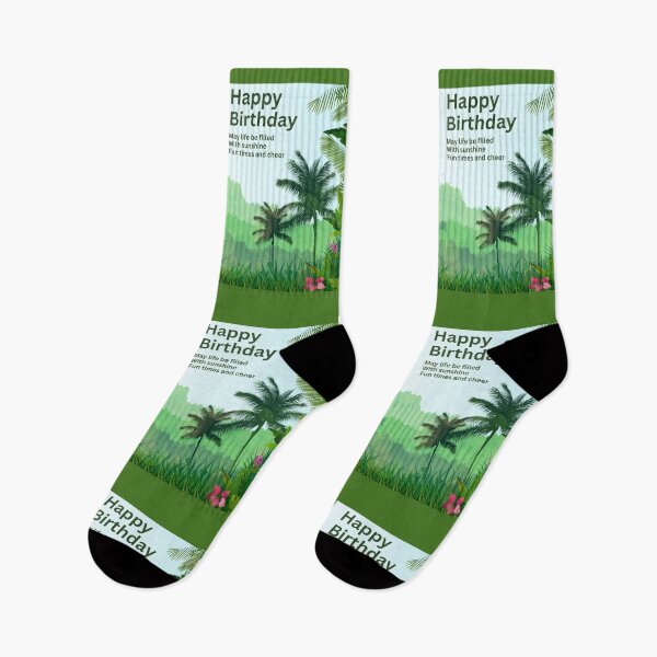Item preview, TARJETA DE FELIZ CUMPLEAÑOS, OASIS TROPICAL, PALMERAS designed and sold by AASparksDesigns.