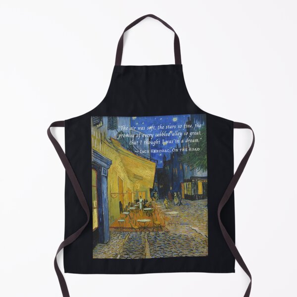 Item preview, Jack Kerouac quote: The air was soft, the stars so fine, the promise of every cobbled alley so great, that I thought I was in a dream. designed and sold by artbleed.