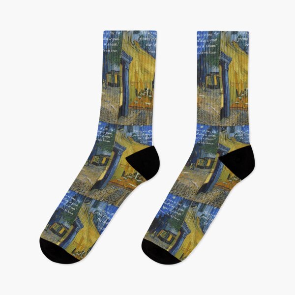 Item preview, Jack Kerouac quote: The air was soft, the stars so fine, the promise of every cobbled alley so great, that I thought I was in a dream. designed and sold by artbleed.