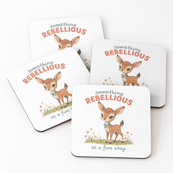 Item preview, Rebellious Fun Fawn Art designed and sold by My-Hoodies.