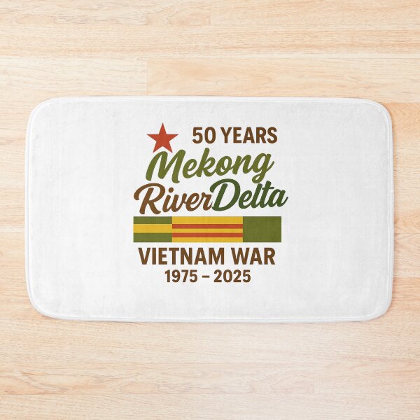 Item preview, Mekong River Delta 50 Years Vietnam War Tribute (1975–2025) designed and sold by Right-UR.