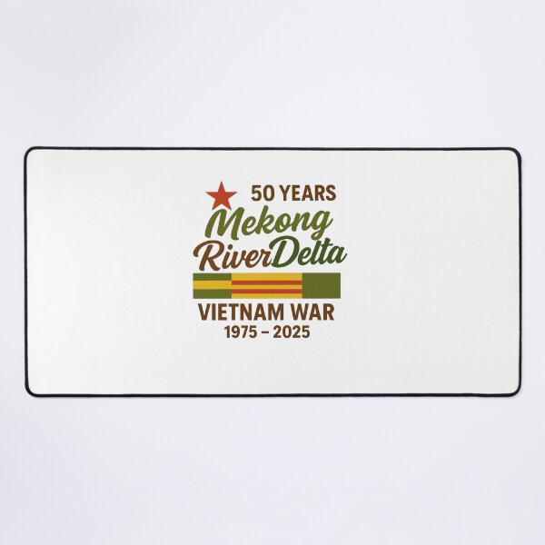Item preview, Mekong River Delta 50 Years Vietnam War Tribute (1975–2025) designed and sold by Right-UR.