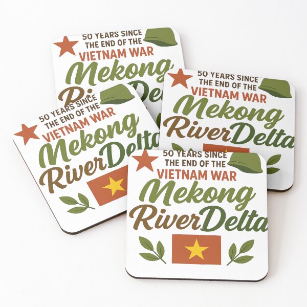 Item preview,  Mekong River Delta 50 Years Vietnam War Tribute (1975–2025) designed and sold by Right-UR.