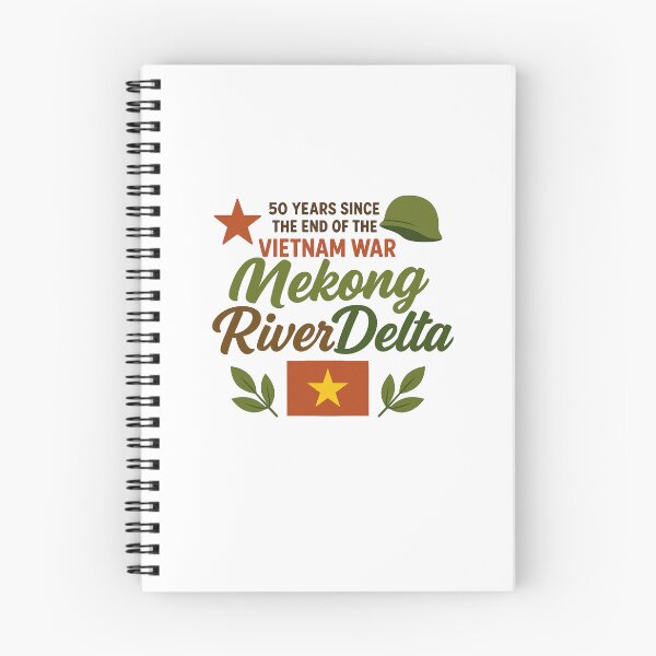 Item preview,  Mekong River Delta 50 Years Vietnam War Tribute (1975–2025) designed and sold by Right-UR.