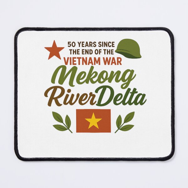 Item preview, Mekong River Delta 50 Years Vietnam War Tribute (1975–2025) designed and sold by Right-UR.