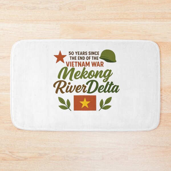 Item preview,  Mekong River Delta 50 Years Vietnam War Tribute (1975–2025) designed and sold by Right-UR.